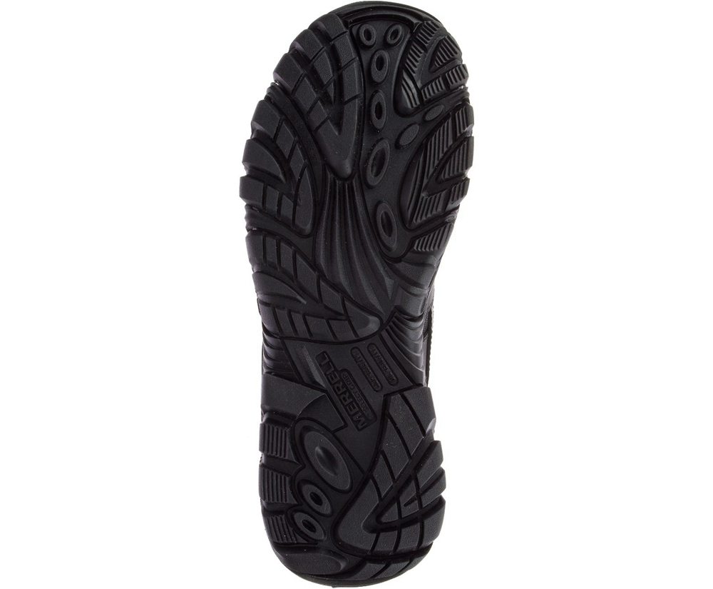 Merrell Boots Black - Moab 2 Mid Tactical Response Waterproof Comp Toe Work - Womens 13EVCWSUB
